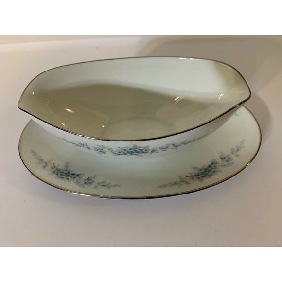 Noritake Roseberry Gravy Boat #6241 Japan - Picture 3 of 8